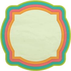 stacked artisan shapes set