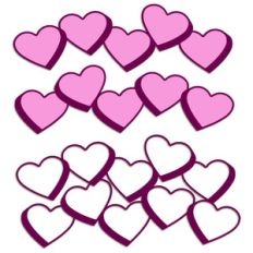 5 hearts
