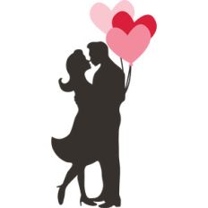 couple silhouette