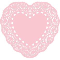 heart doily