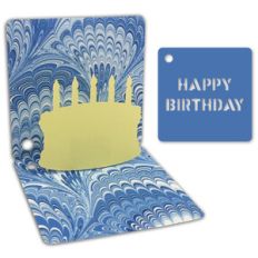 birthday pop-up gift tag
