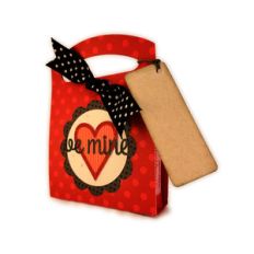 valentine box candy be mine tote