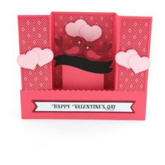 love birds step box card