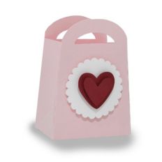 valentine heart favor bag