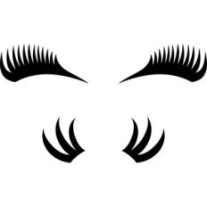 eyelashes
