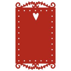 lace border gift tag