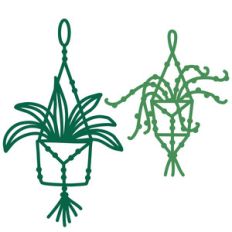 macrame jungle plants