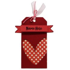 heart gift tag