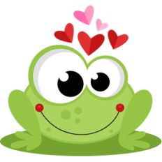 boy frog in love