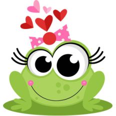 girl frog in love