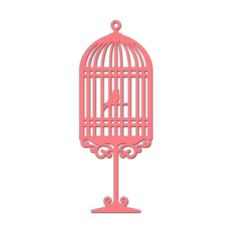 standing bird cage