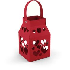 3d heart lantern