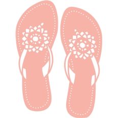 floral flip flops