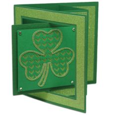 chevron clover window lever card