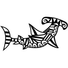 hammer head shark tribal
