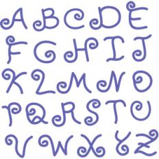 pet tail letter set