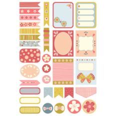 butterfly planner stickers