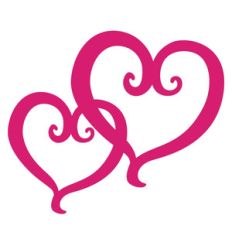 interlocked hearts