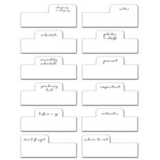 best little album - tab printables