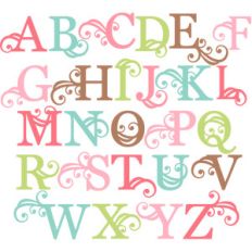 uppercase monograms