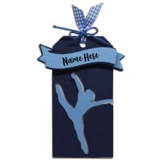 dance gift tag