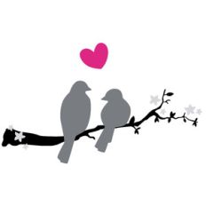 birds on a branch