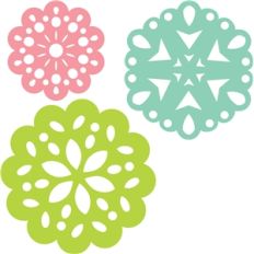 '3 set' doily