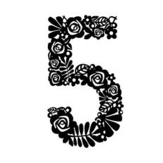 flower number 5