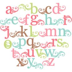 lowercase monograms