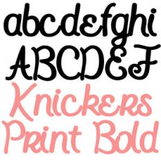 zp knickers print bold