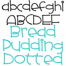 pn bread pudding dotted