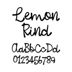 lemon rind