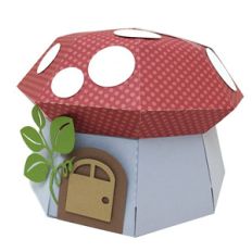 3d mushroom