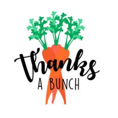 thanks a bunch