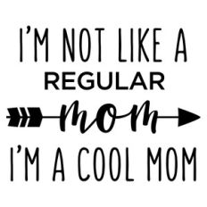 i'm not regular mom
