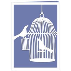 birdcage card