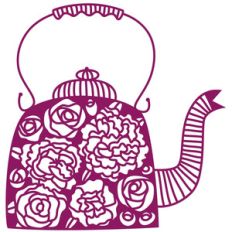 floral kettle