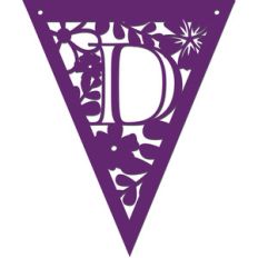 floral bunting d