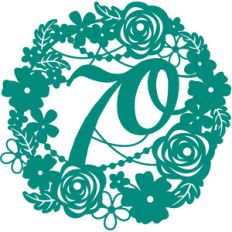 floral wreath 70
