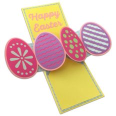 twist pop-up easter card