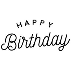 happy birthday