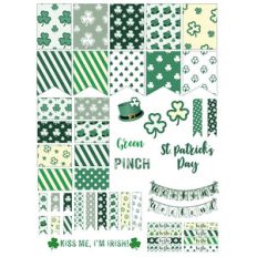 st. patrick's planner stickers