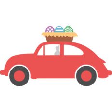 easter car