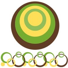 nested offset circles and brdr