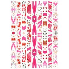 pink patterned washi stickers
