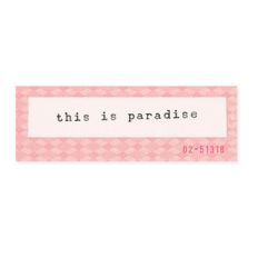 this is paradise