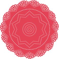 delicate doily
