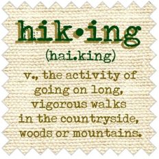 hiking definition pnc