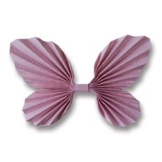 3d accordian pleated butterfly