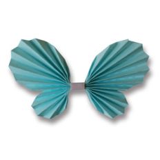 3d accordion pleated butterfly